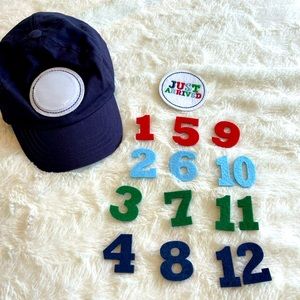 *SOLD* Baby Monthly Milestone Hat